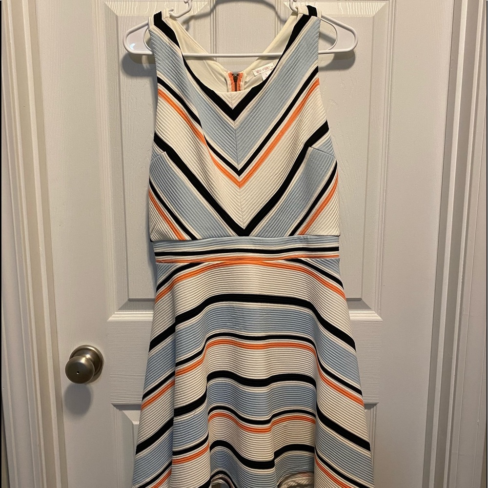 NWT Xhilaration stripped dress Size L
